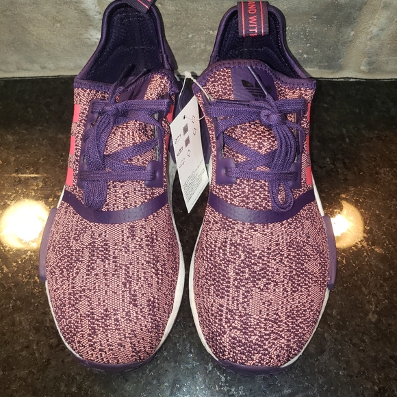 Adidas NMD R1 shoes - size 7 women - pink - Picture 4 of 8